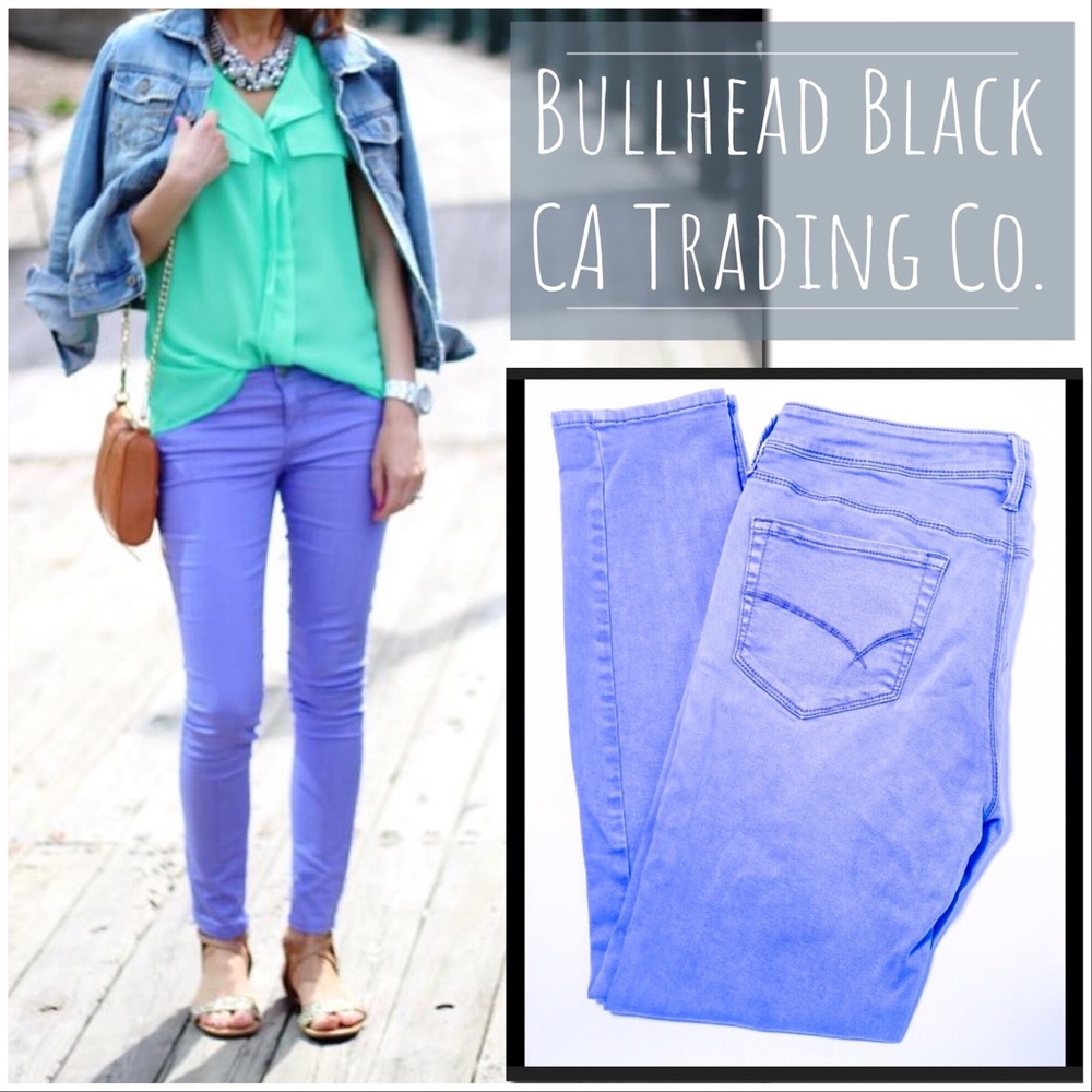 Bullhead Black PERFECT Periwinkle Denim Jeans